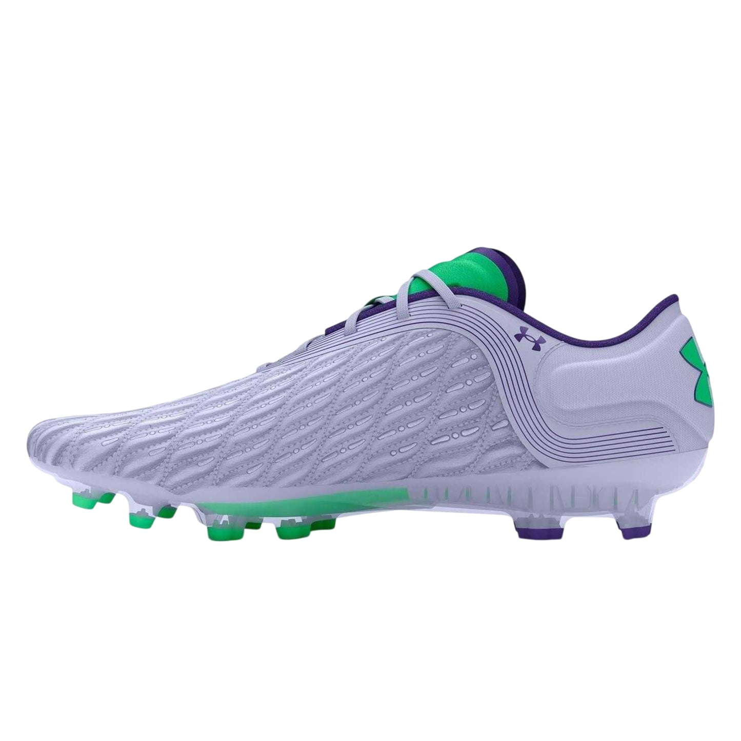 Celestial Grey - Back - Under Armour Mens Clone Magnetico Elite 3.0 Textured Firm Ground Football Boots