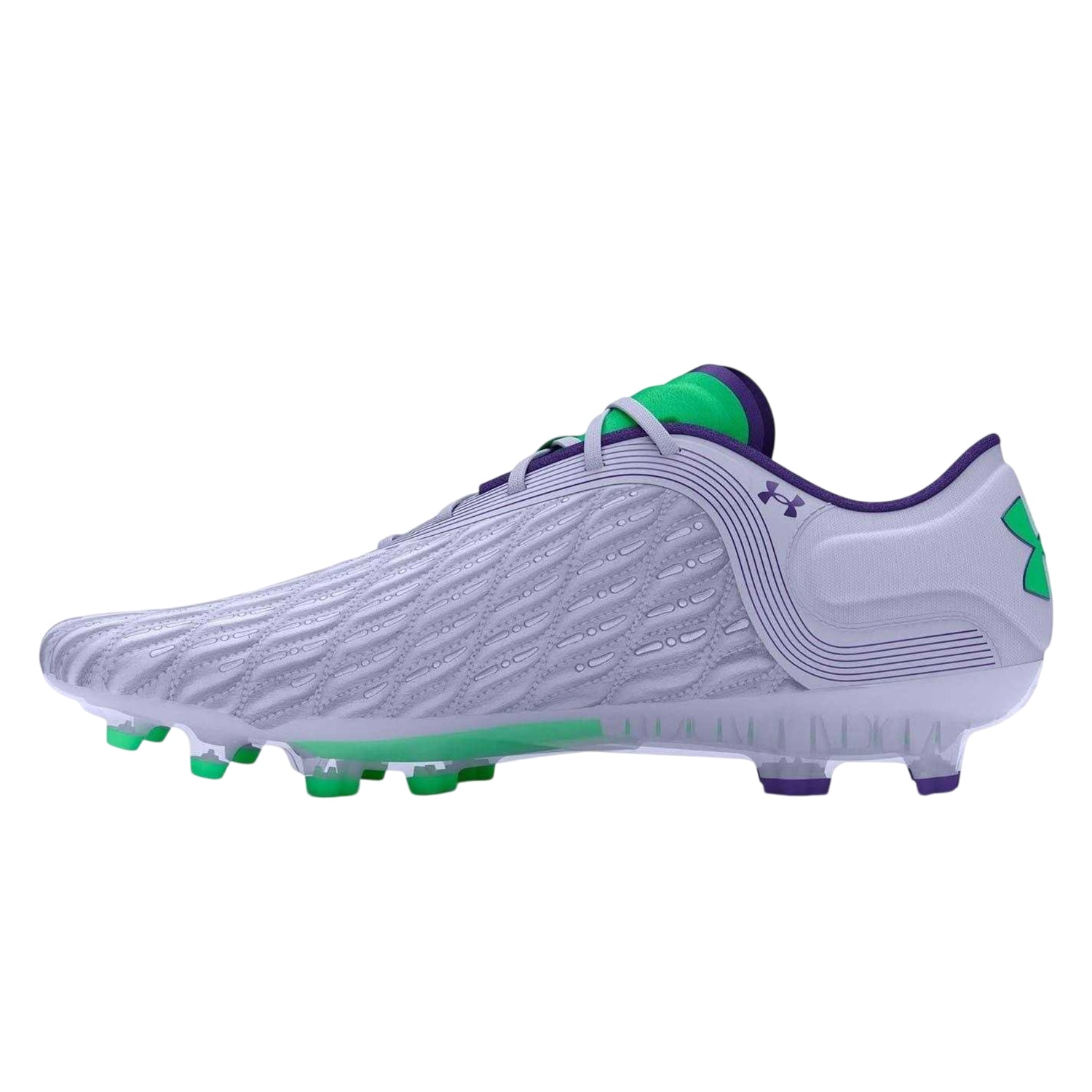 Celestial Grey - Back - Under Armour Mens Clone Magnetico Elite 3.0 Textured Firm Ground Football Boots