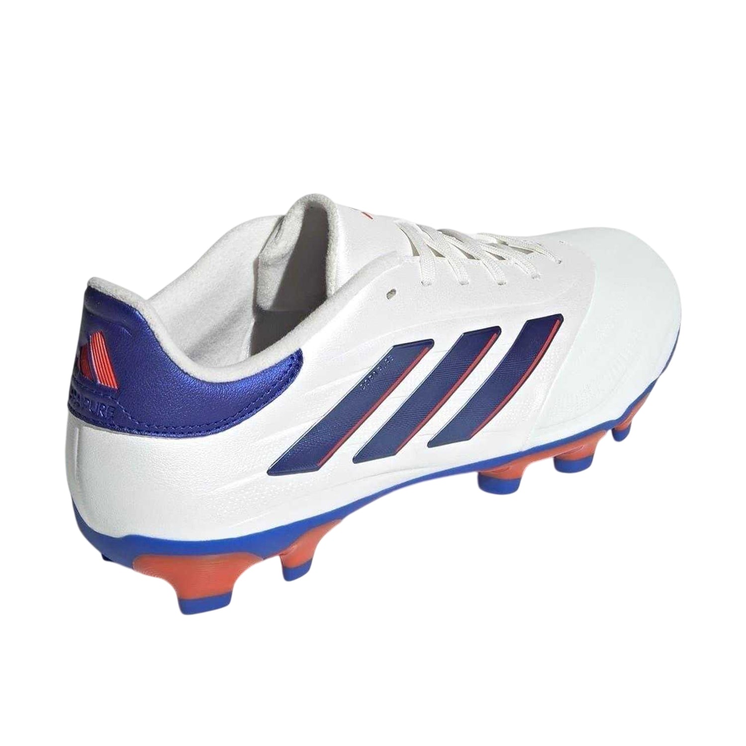 White - Back - Adidas Mens Copa Pure 2 League Leather Firm Ground Football Boots