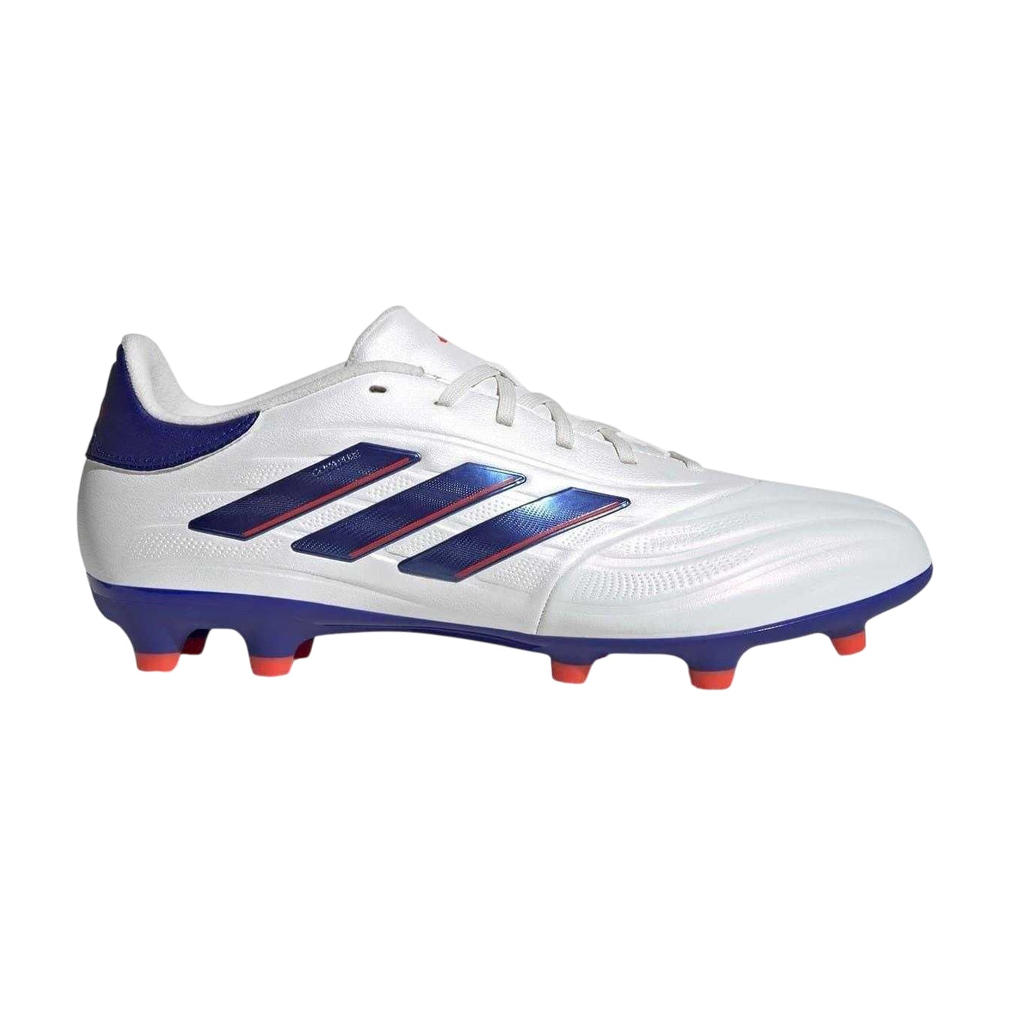 White-Blue - Lifestyle - Adidas Mens Copa Pure 2 League Leather Firm Ground Football Boots
