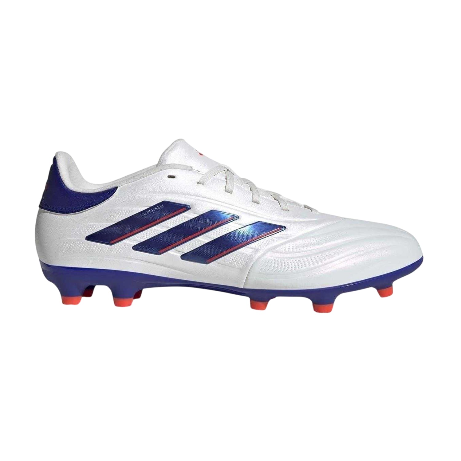 White-Blue - Lifestyle - Adidas Mens Copa Pure 2 League Leather Firm Ground Football Boots