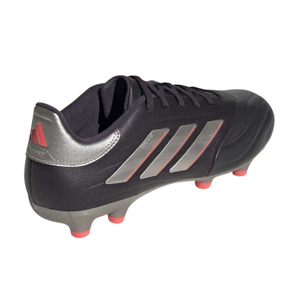 Black-Silver - Back - Adidas Mens Copa Pure 2 League Leather Firm Ground Football Boots