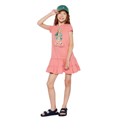 Peony - Lifestyle - Ralph Lauren Girls Ruffle Hem T-Shirt Dress