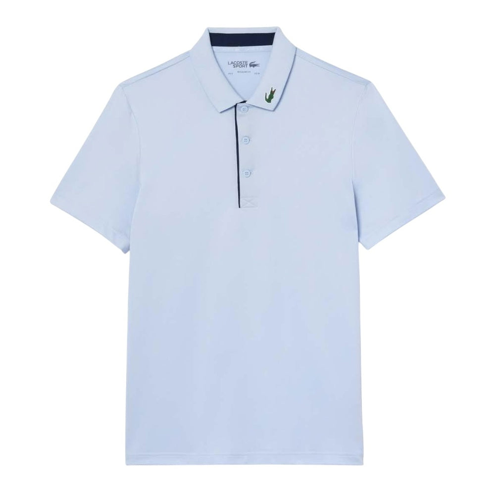 Blue - Front - Lacoste Mens Regular Polo Shirt