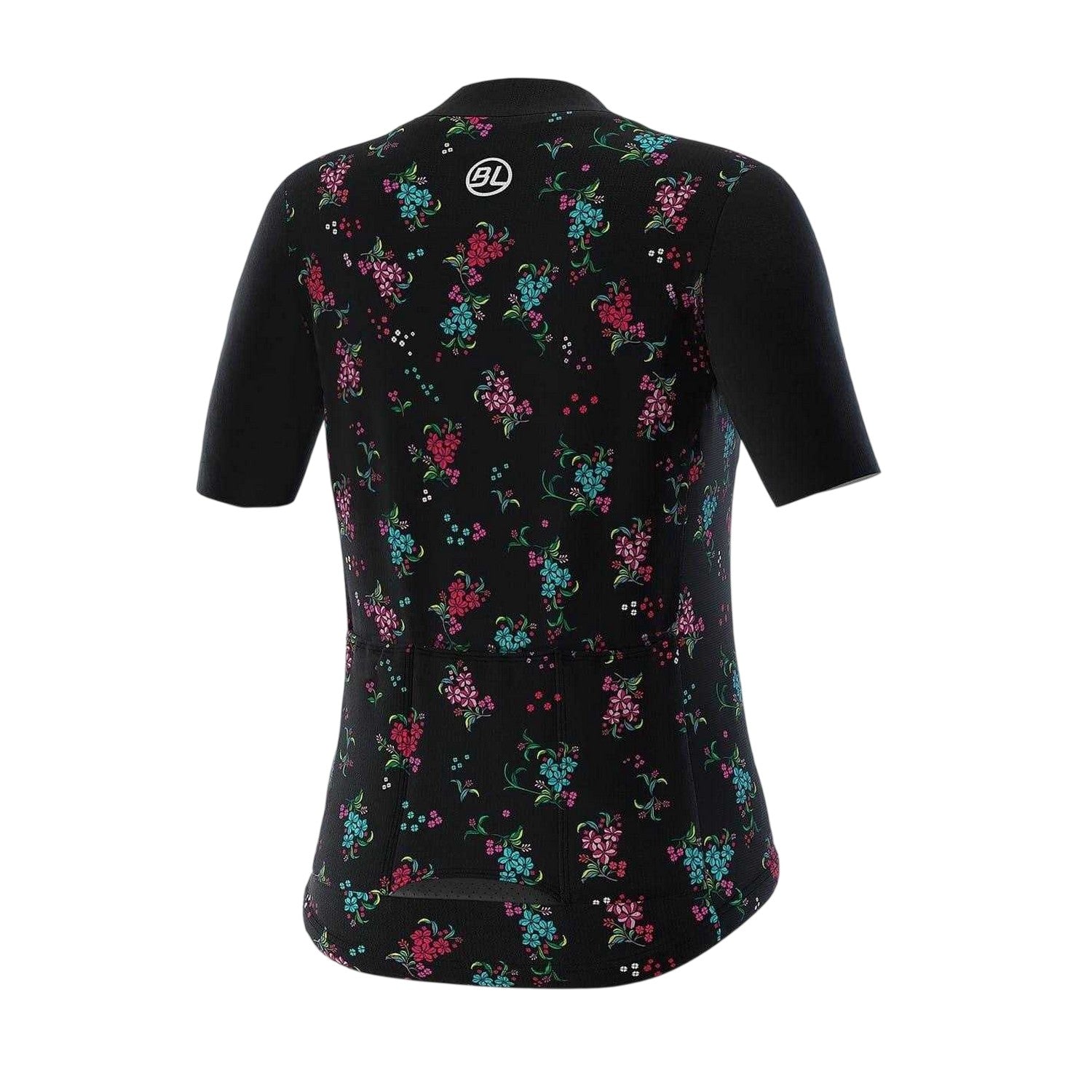 Black - Back - Bicycle Line Womens-Ladies Garda Cycling Jersey
