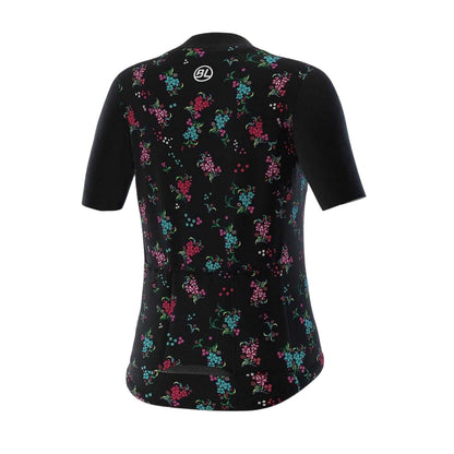 Black - Back - Bicycle Line Womens-Ladies Garda Cycling Jersey