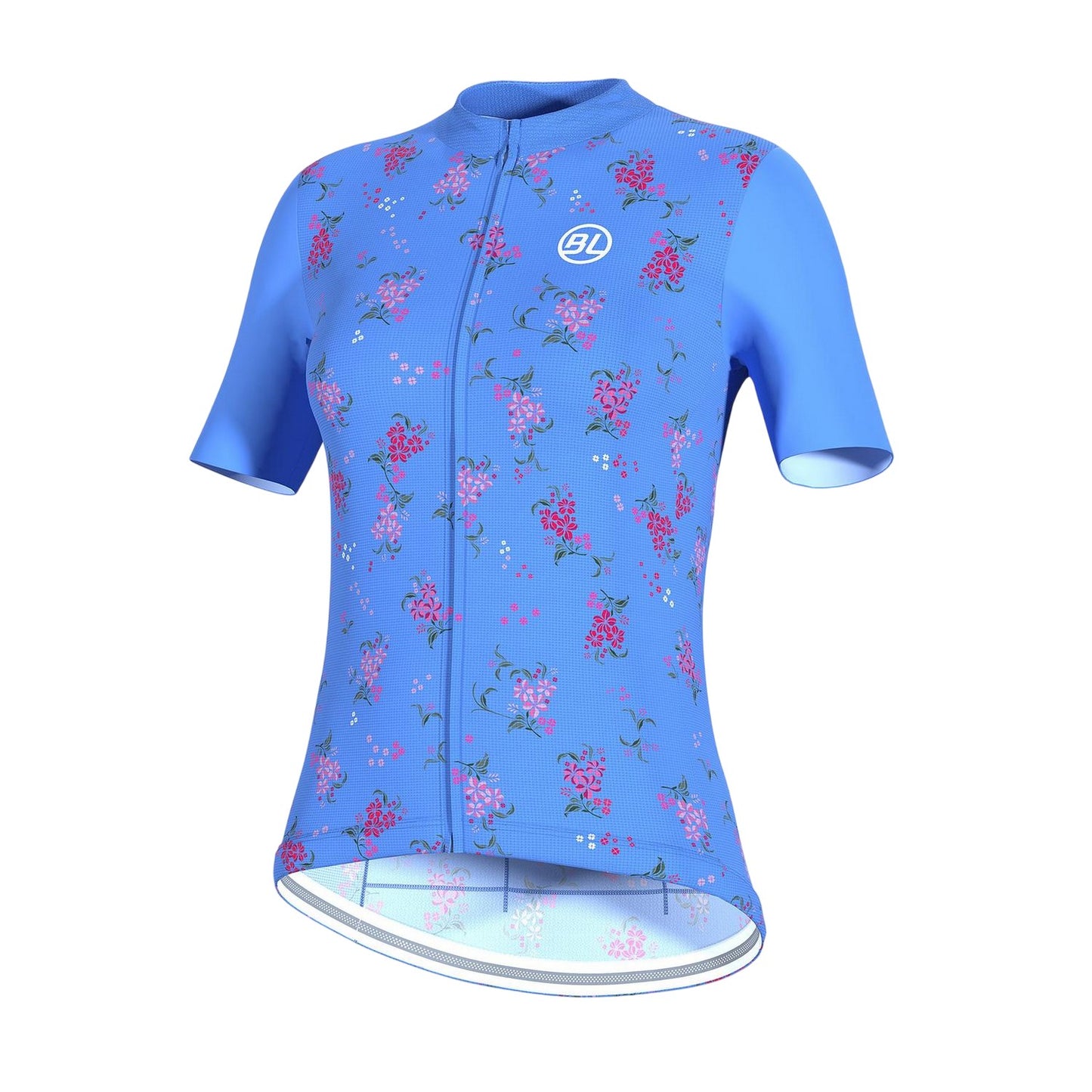 Blue Skies - Front - Bicycle Line Womens-Ladies Garda Cycling Jersey