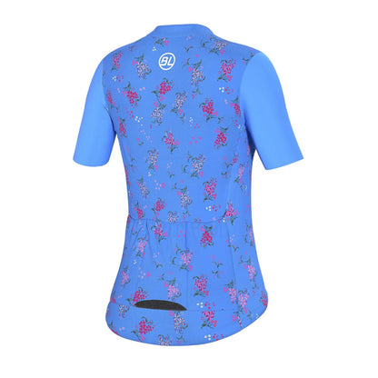 Blue Skies - Back - Bicycle Line Womens-Ladies Garda Cycling Jersey