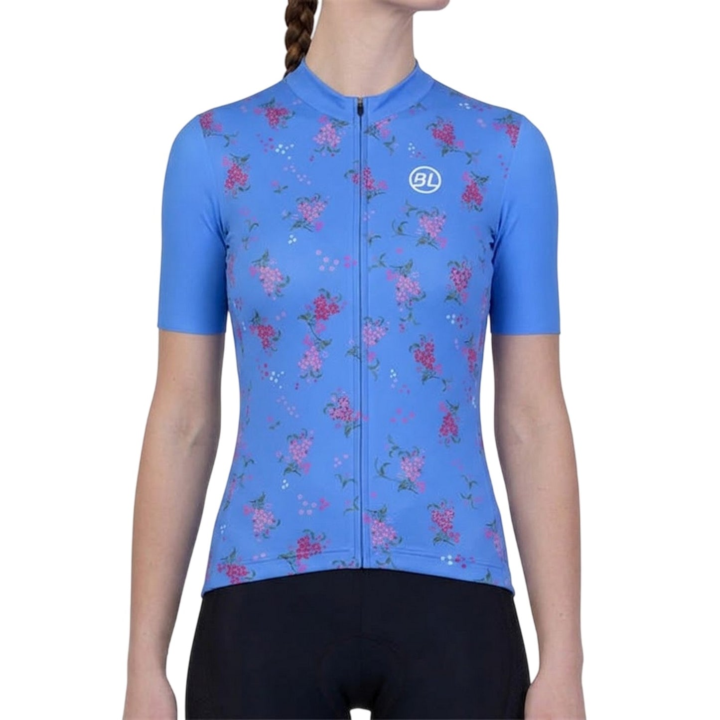 Blue Skies - Side - Bicycle Line Womens-Ladies Garda Cycling Jersey