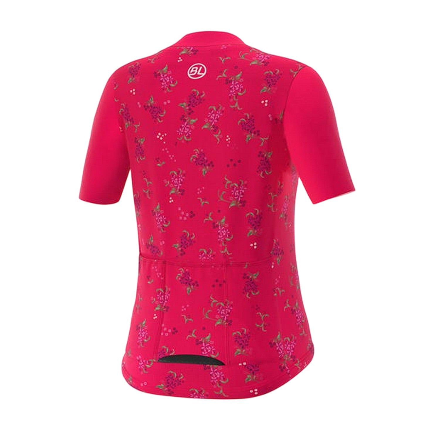 Fuchsia - Back - Bicycle Line Womens-Ladies Garda Cycling Jersey