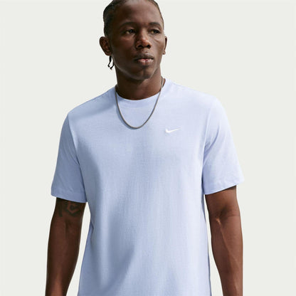Ghost White - Front - Nike Mens Club Team Cotton Lightweight T-Shirt