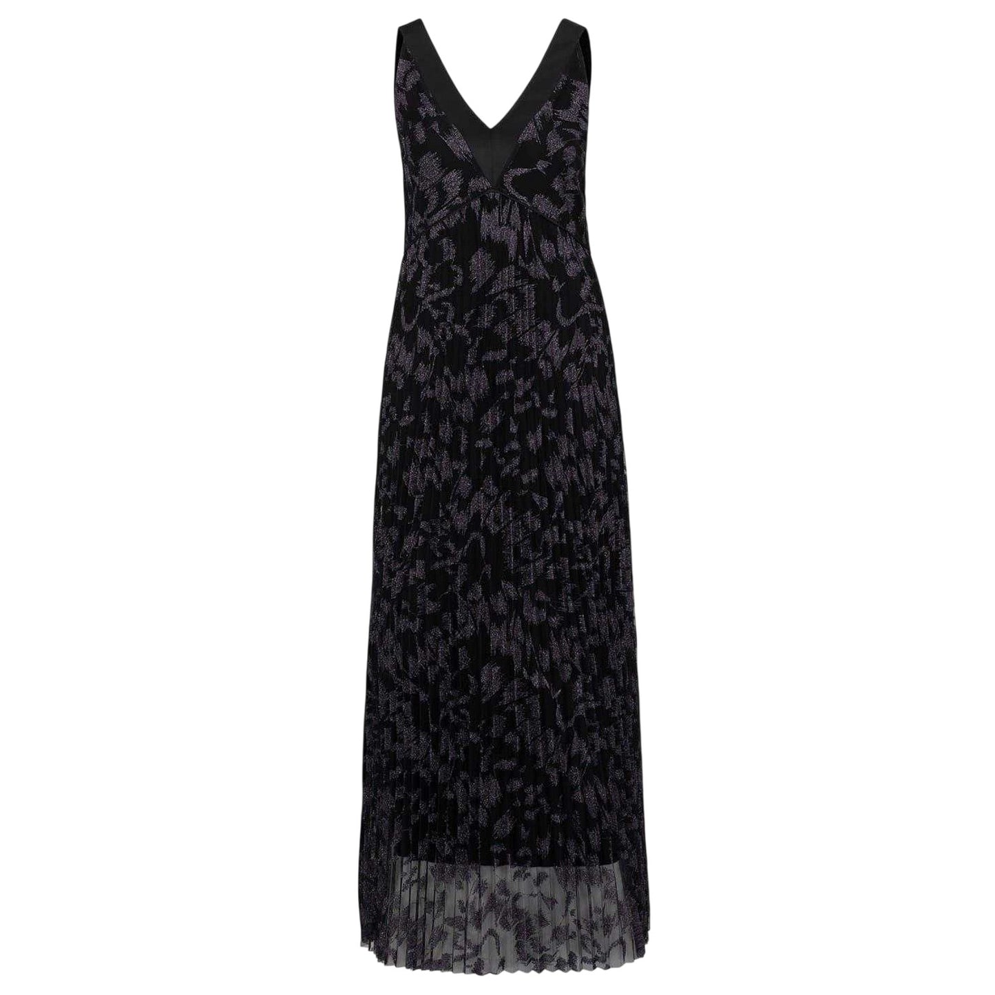 Brown - Front - Boss Womens-Ladies Dessona V Neck Regular Sleeveless Wrap Dress