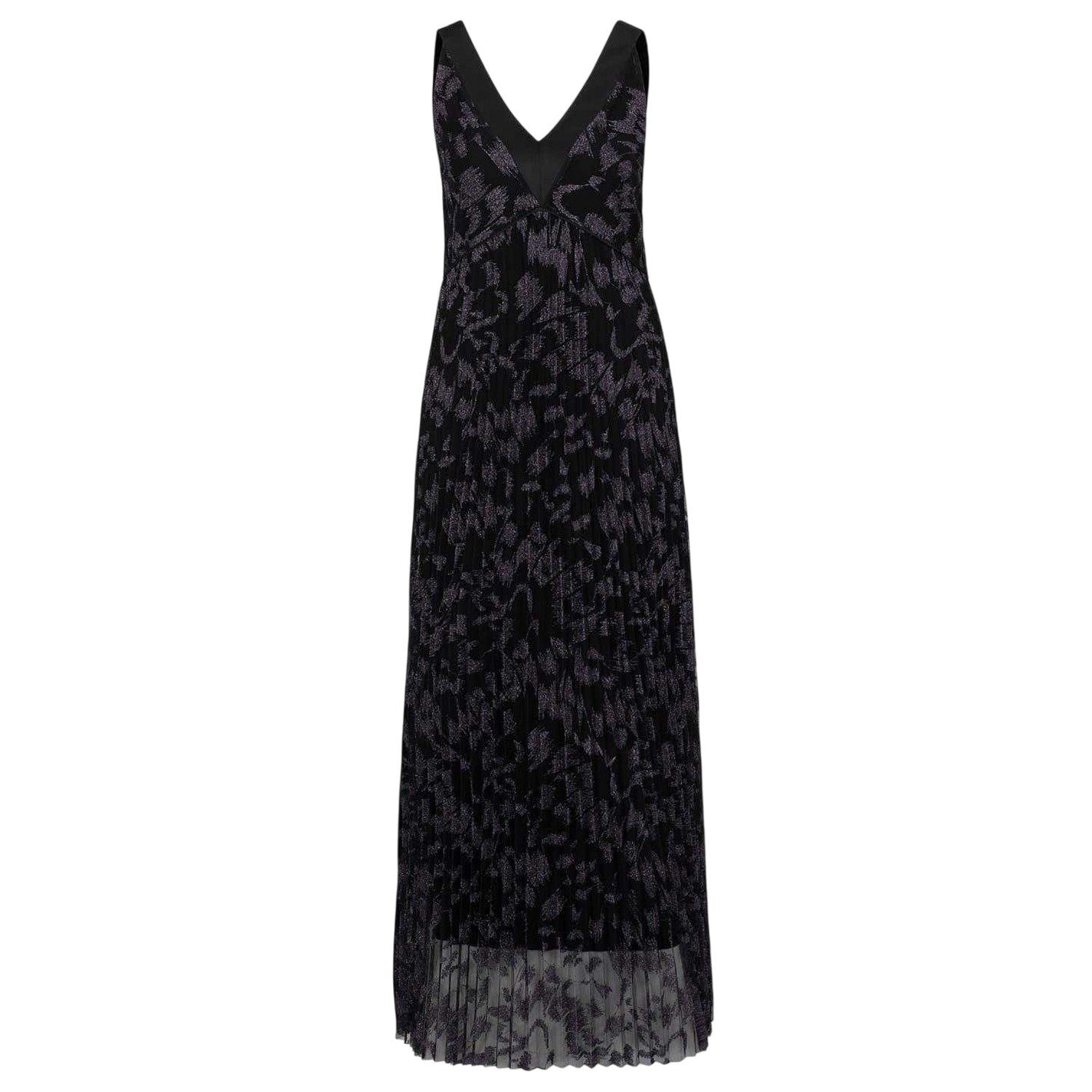 Brown - Front - Boss Womens-Ladies Dessona V Neck Regular Sleeveless Wrap Dress