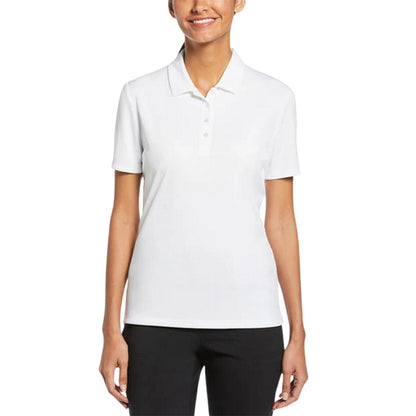 Bright White - Side - Callaway Womens-Ladies Tourn Regular Polo Shirt