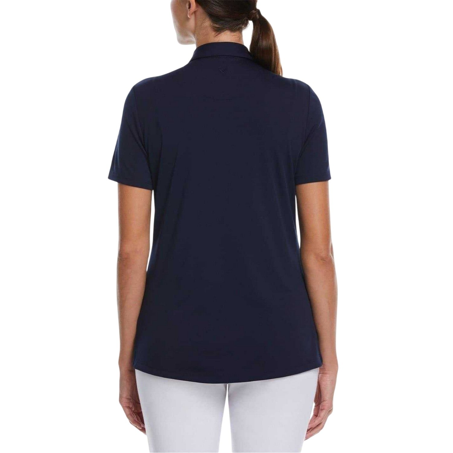 Peacoat - Back - Callaway Womens-Ladies Tourn Regular Polo Shirt