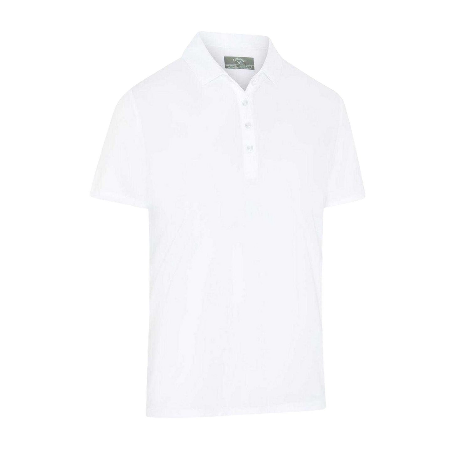 Bright White - Front - Callaway Womens-Ladies Tourn Regular Polo Shirt