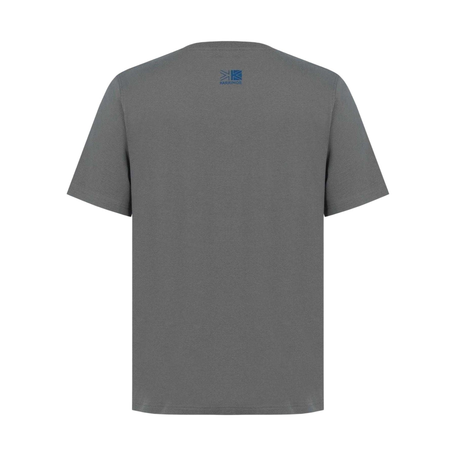 Charcoal - Back - Karrimor Mens Graphic Cotton Short-Sleeved T-Shirt
