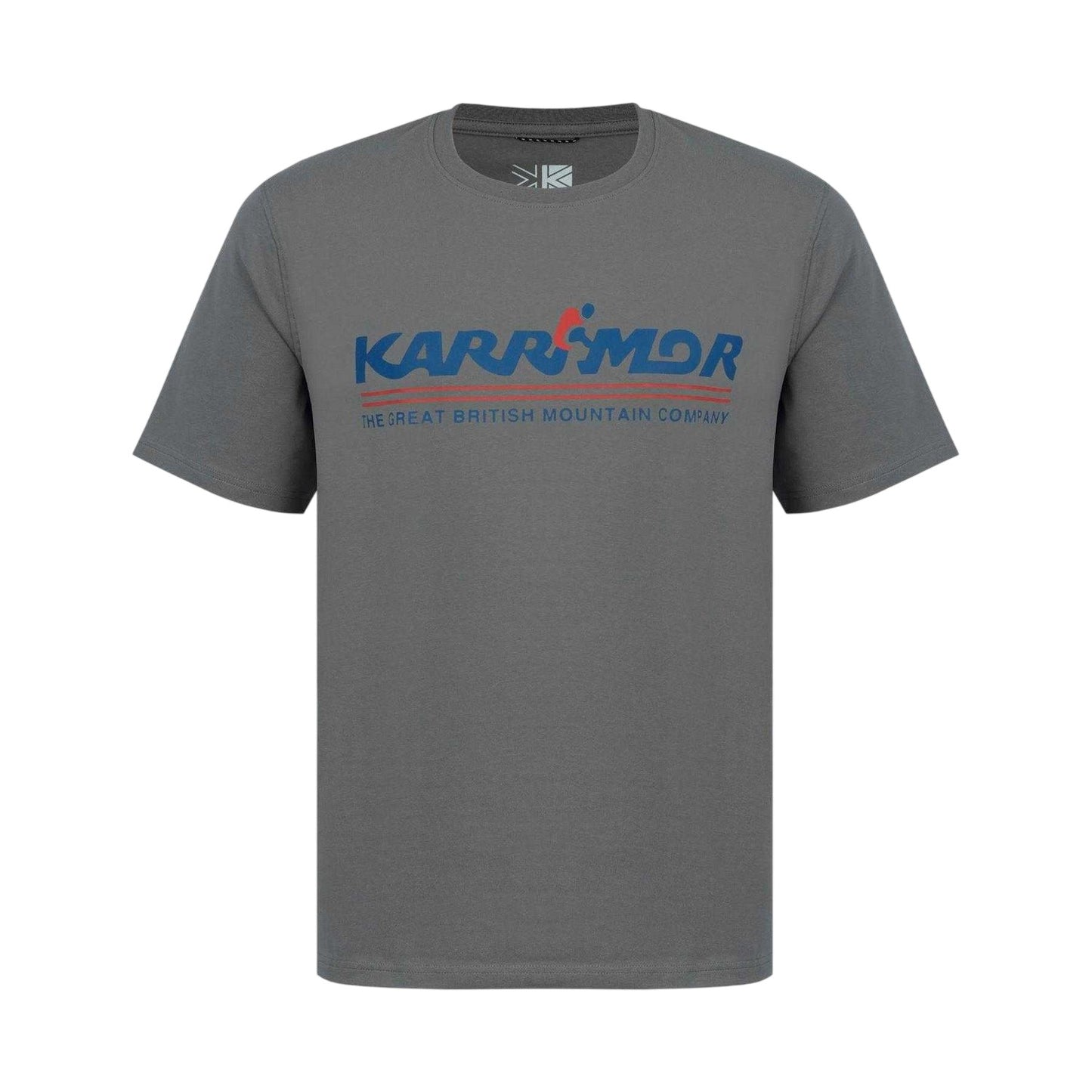 Charcoal - Front - Karrimor Mens Graphic Cotton Short-Sleeved T-Shirt