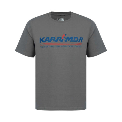 Charcoal - Front - Karrimor Mens Graphic Cotton Short-Sleeved T-Shirt