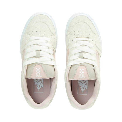 Sepia Rose - Side - Vans Womens-Ladies Caldrone Suede Trainers