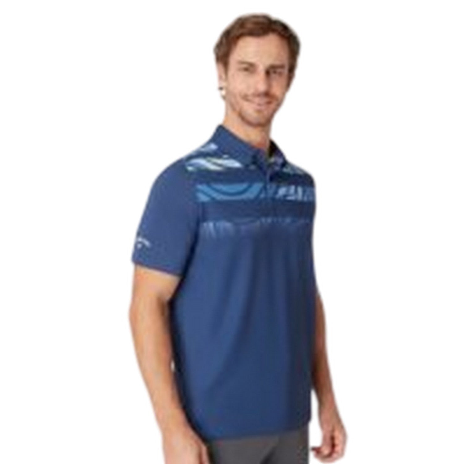 Peacoat - Side - Callaway Mens Emea Collared Polo Shirt