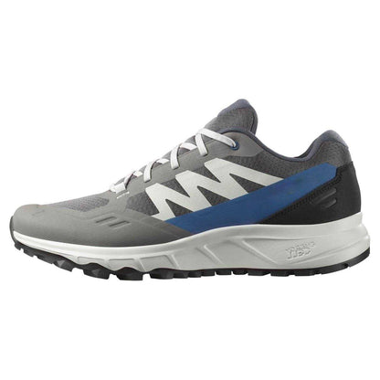 White Castlerock - Back - Salomon Mens Outpath Logo Low Cut Trainers
