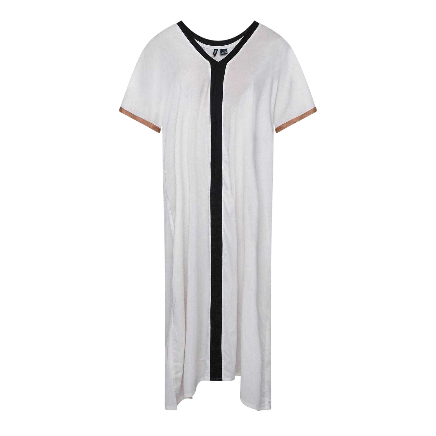 White - Front - Boss Womens-Ladies Relaxed Fit Beach Dress