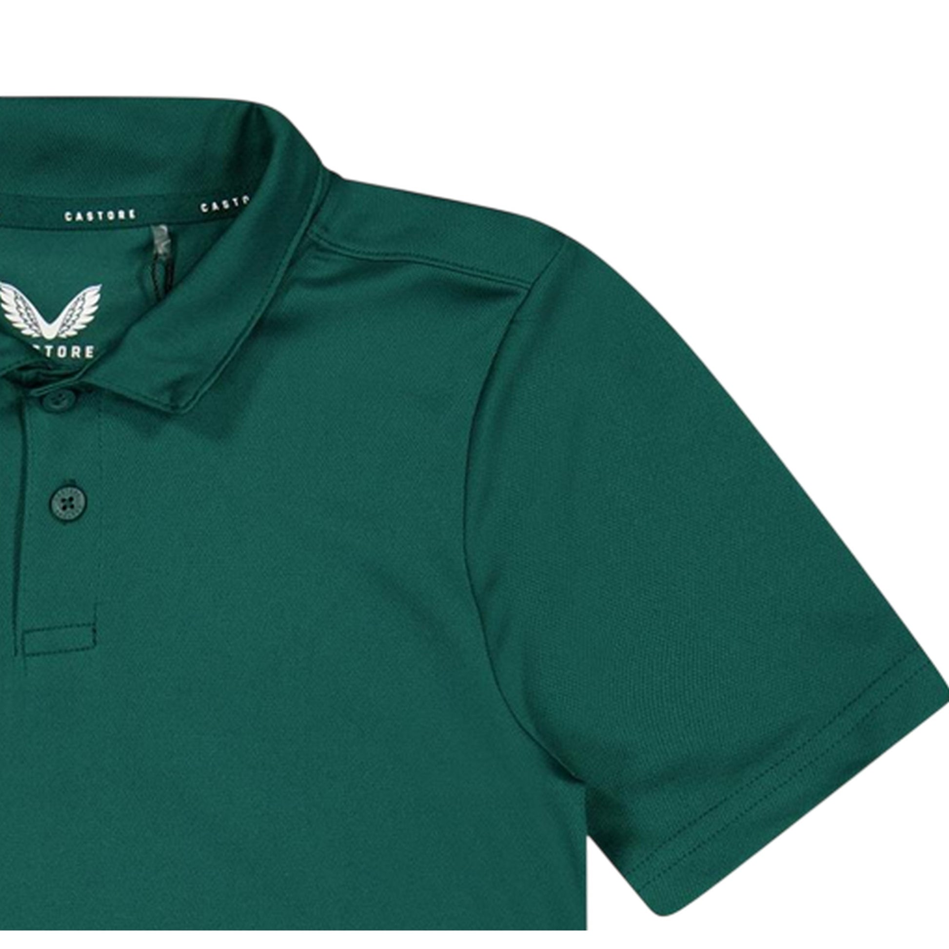 Botanical Garden - Side - Castore Childrens-Kids Polo Shirt