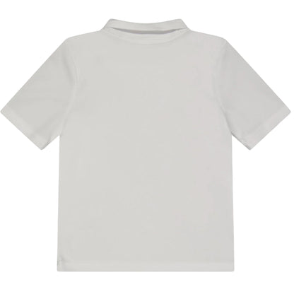 Brilliant White - Back - Castore Childrens-Kids Polo Shirt