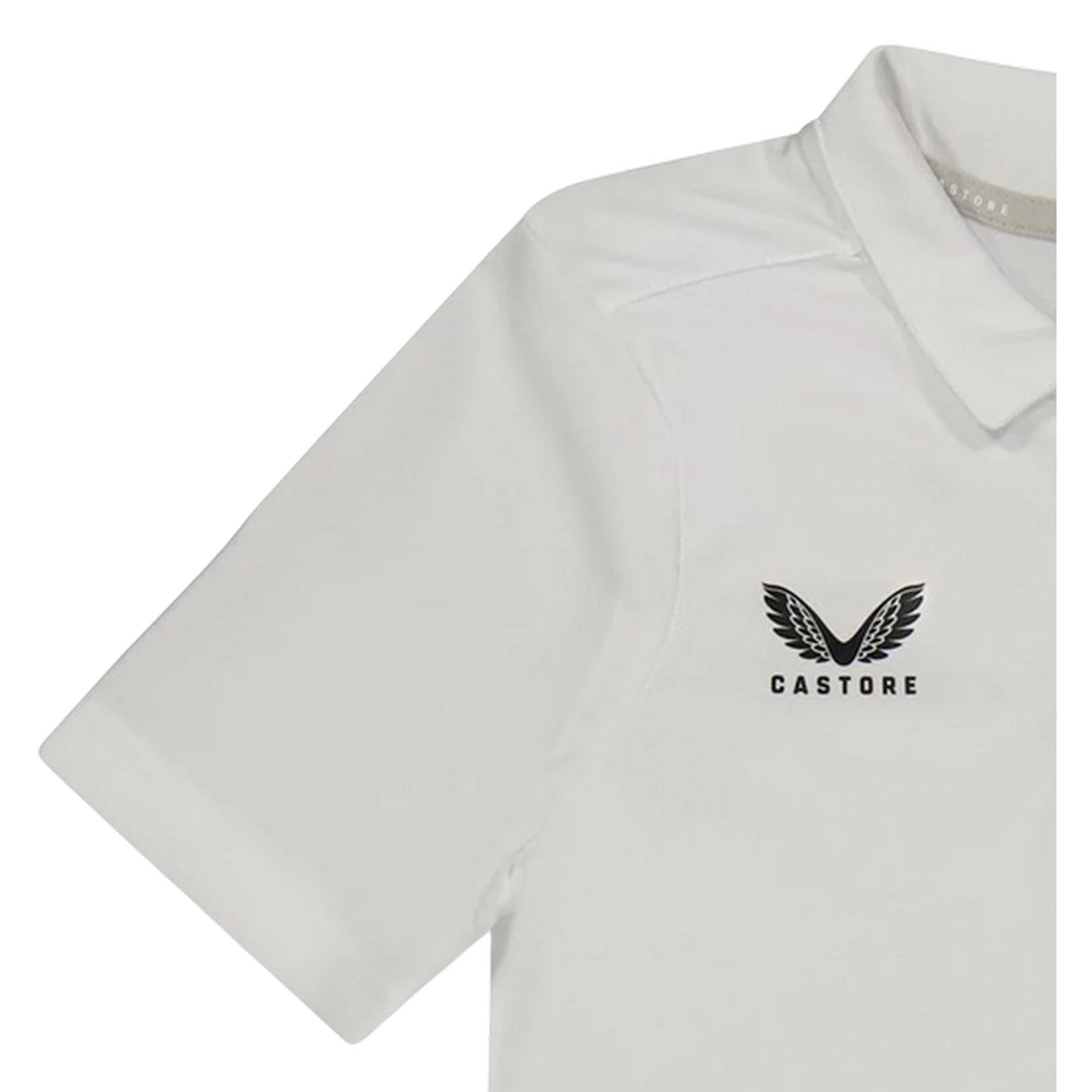 Brilliant White - Lifestyle - Castore Childrens-Kids Polo Shirt