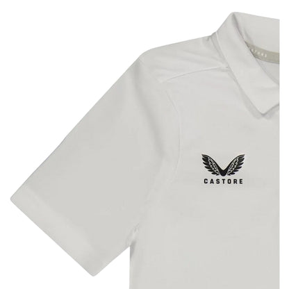 Brilliant White - Lifestyle - Castore Childrens-Kids Polo Shirt