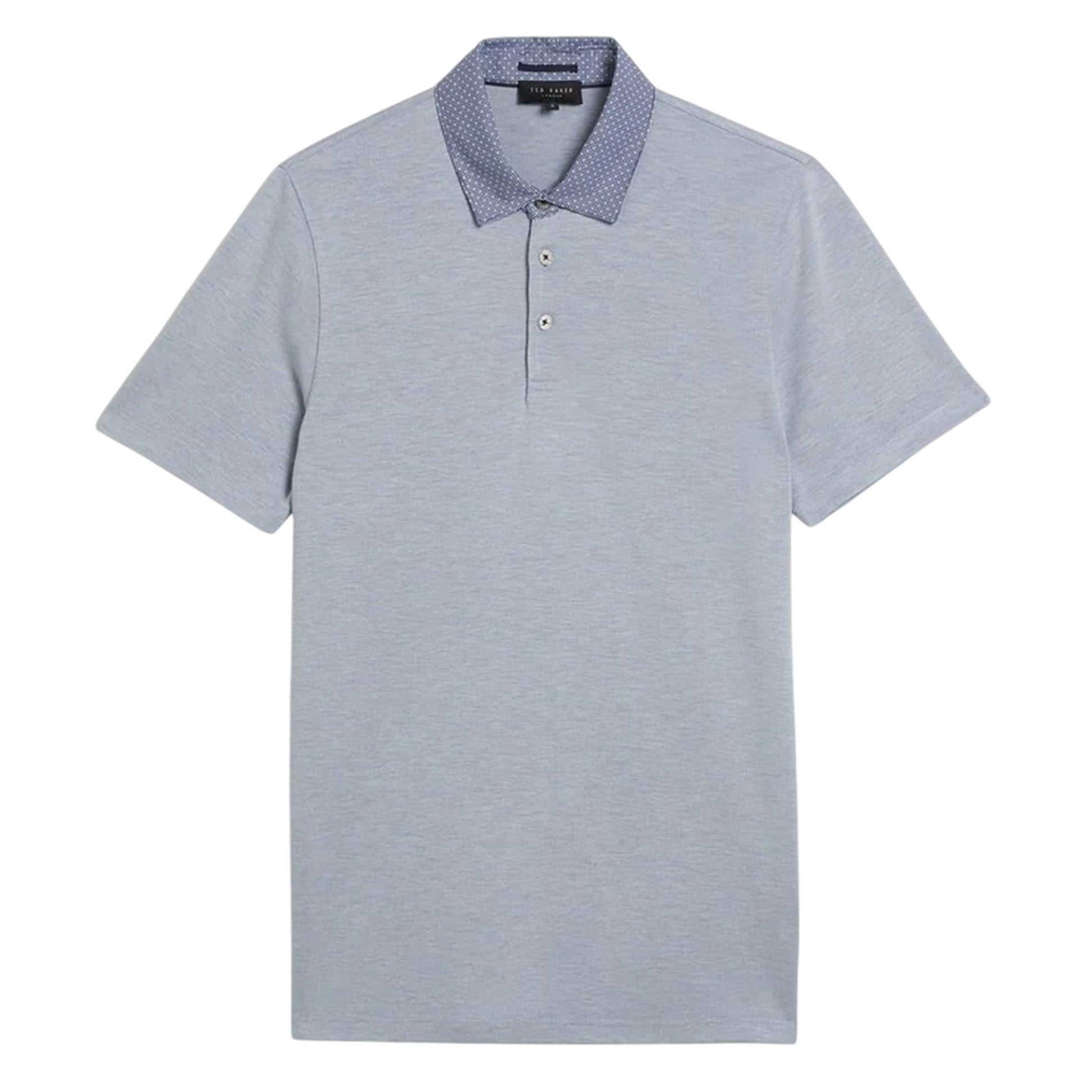 Dark Blue - Front - Ted Baker Mens Naires Regular Polo Shirt