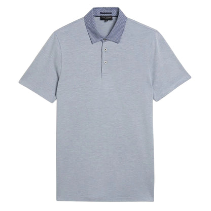 Dark Blue - Front - Ted Baker Mens Naires Regular Polo Shirt
