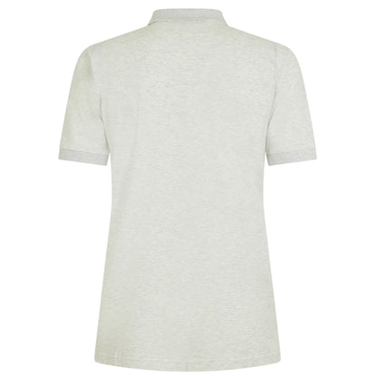 Light Grey-Pastel Grey - Back - Boss Mens Paule 2 Polo Shirt