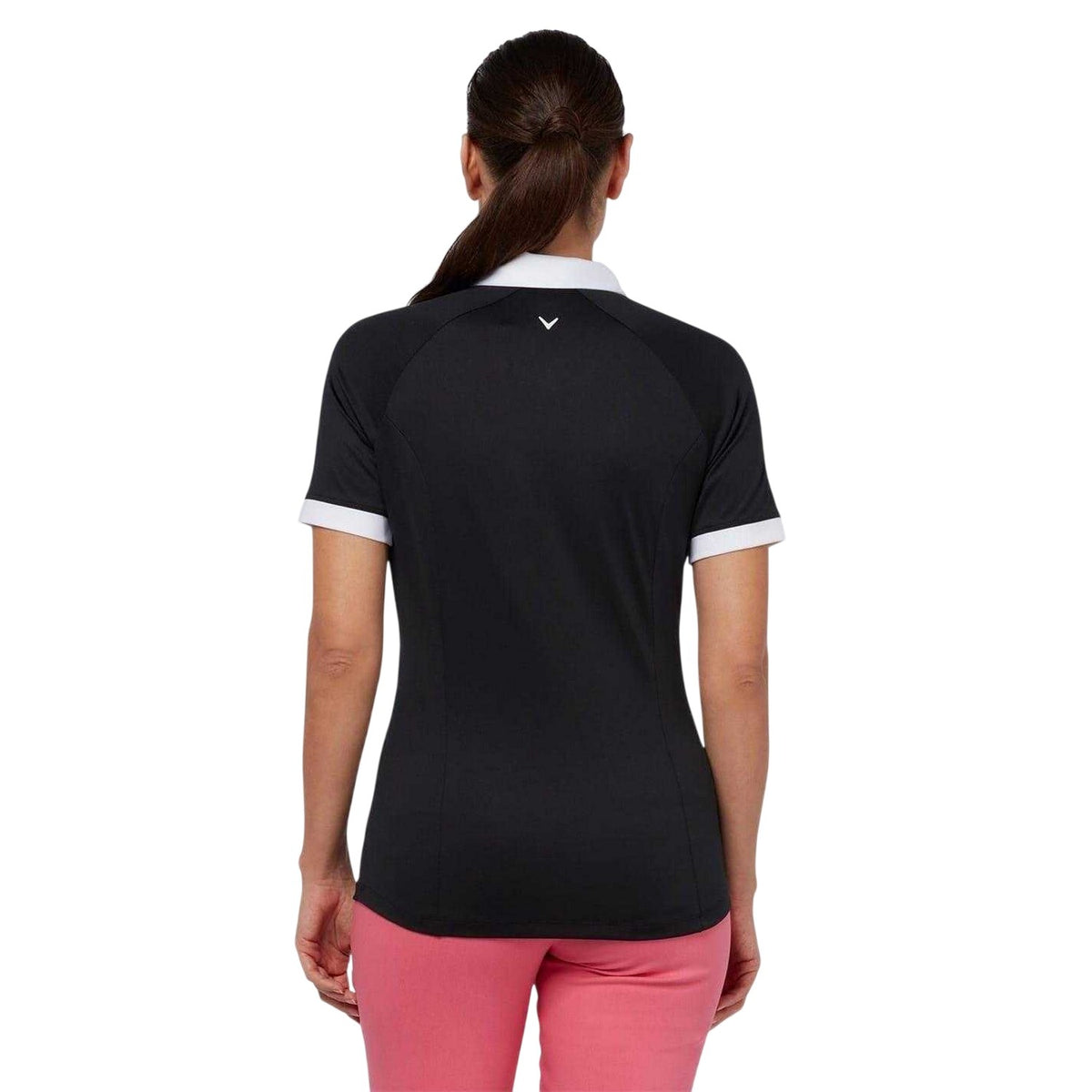 Caviar - Back - Callaway Womens-Ladies Collared Raglan Polo Shirt