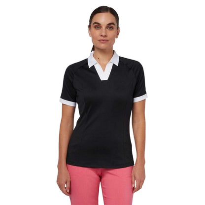 Caviar - Front - Callaway Womens-Ladies Collared Raglan Polo Shirt