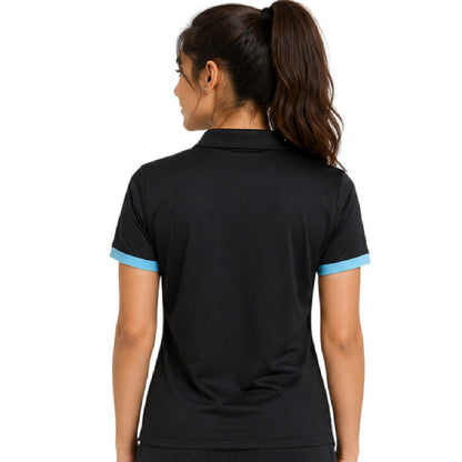 Brilliant White - Side - Castore Womens-Ladies Polo Shirt