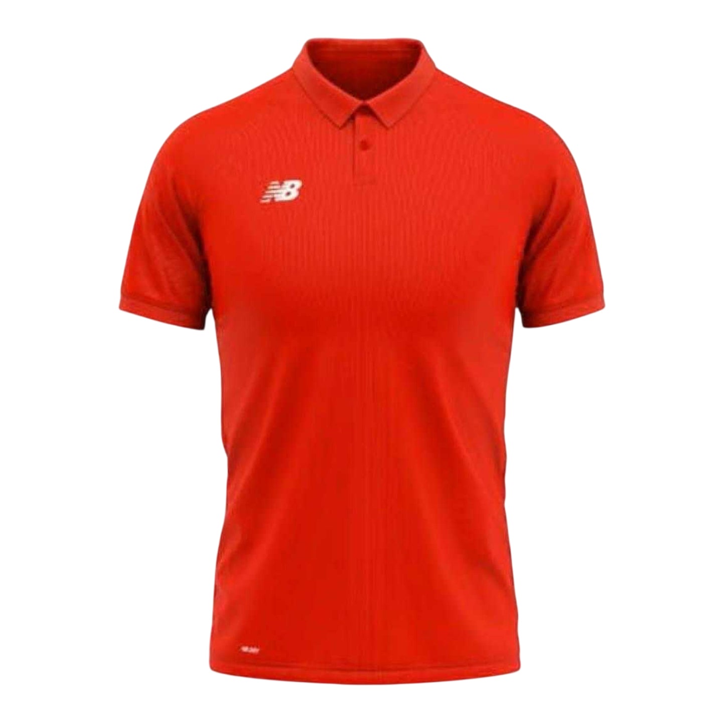 Red - Front - New Balance Mens Regular Athletic Polo Shirt