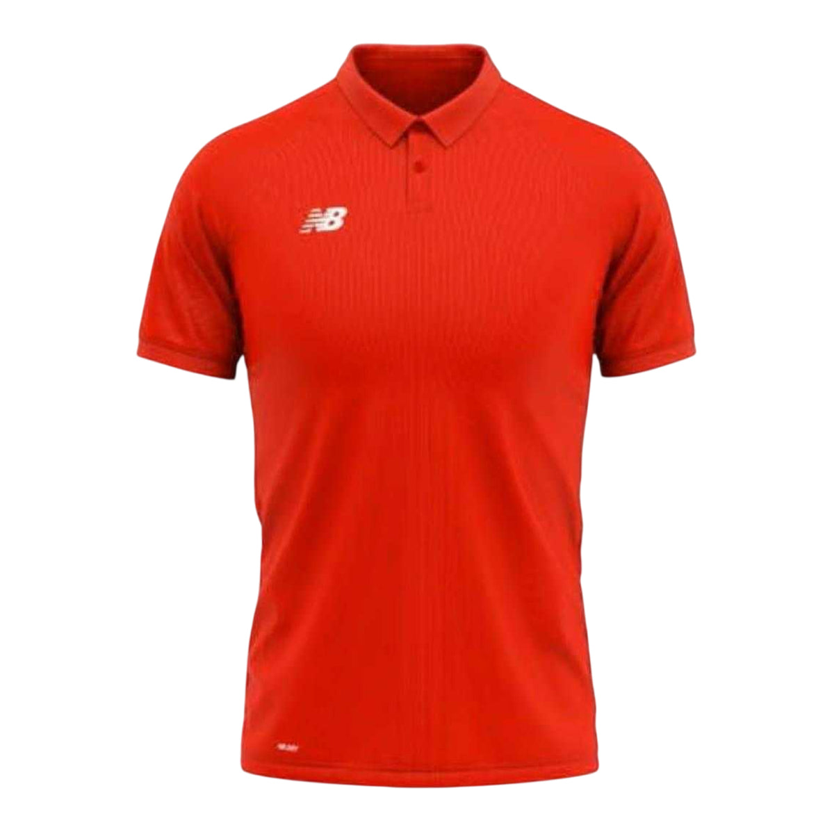 Red - Front - New Balance Mens Regular Athletic Polo Shirt