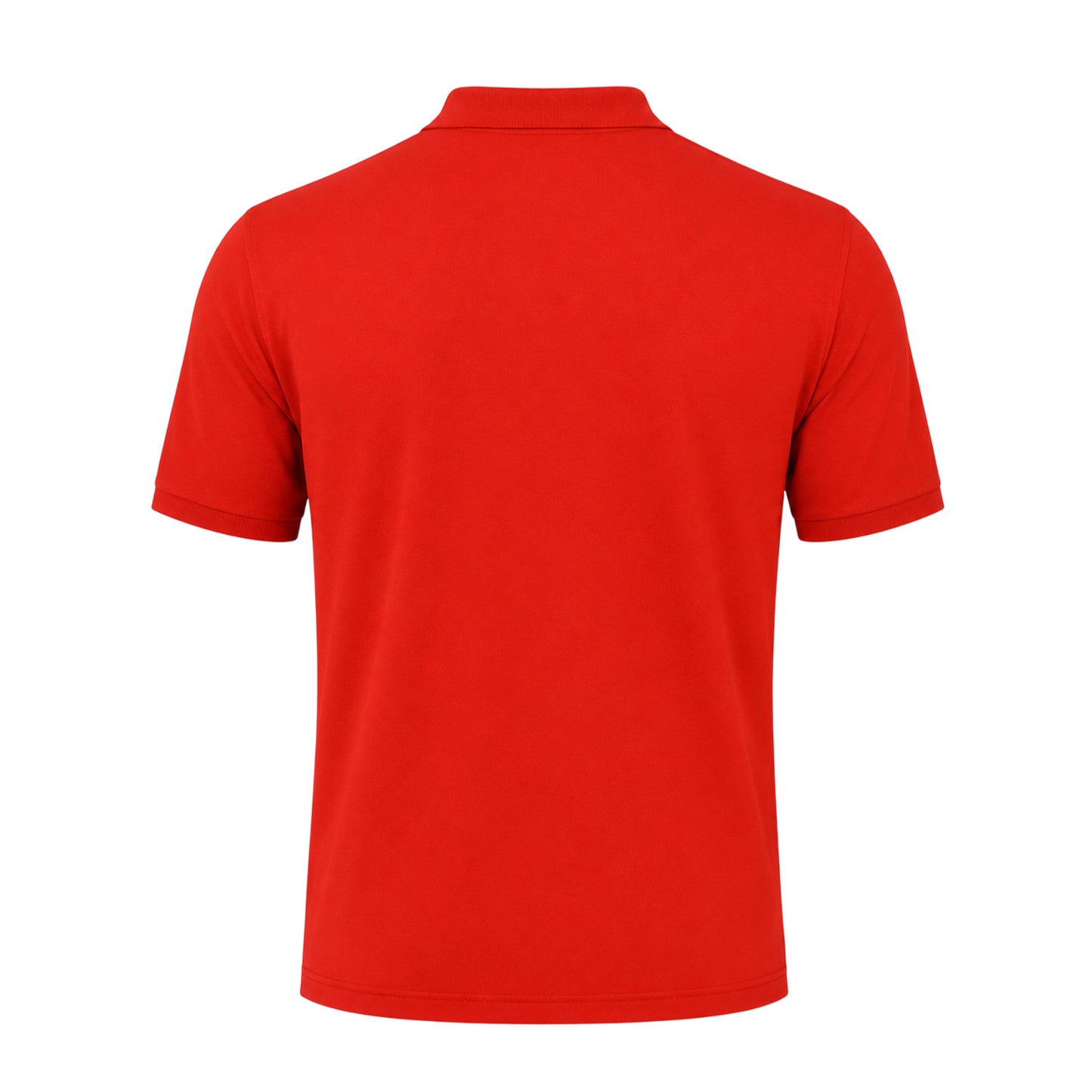Red - Back - New Balance Mens Regular Athletic Polo Shirt