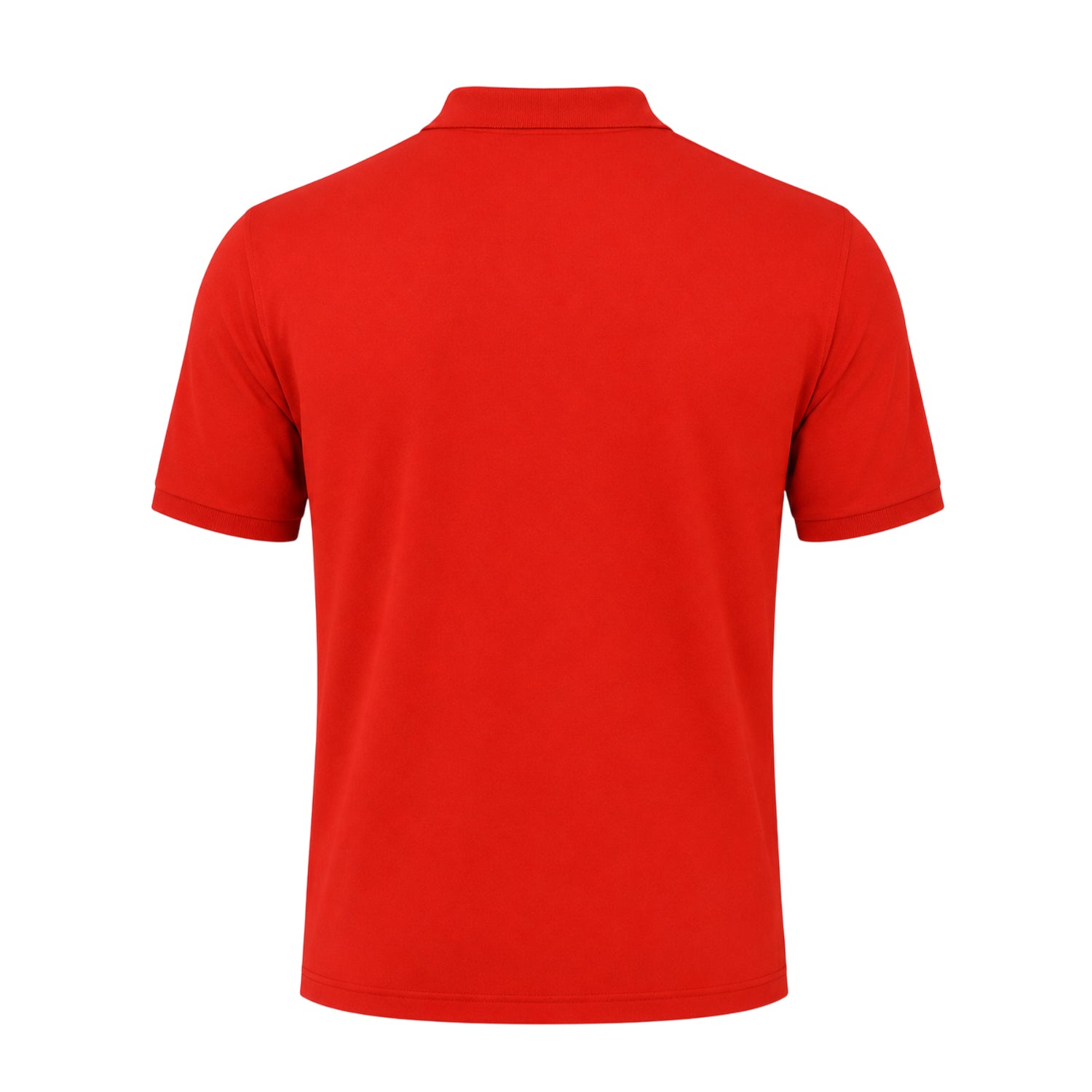 Red - Back - New Balance Mens Regular Athletic Polo Shirt