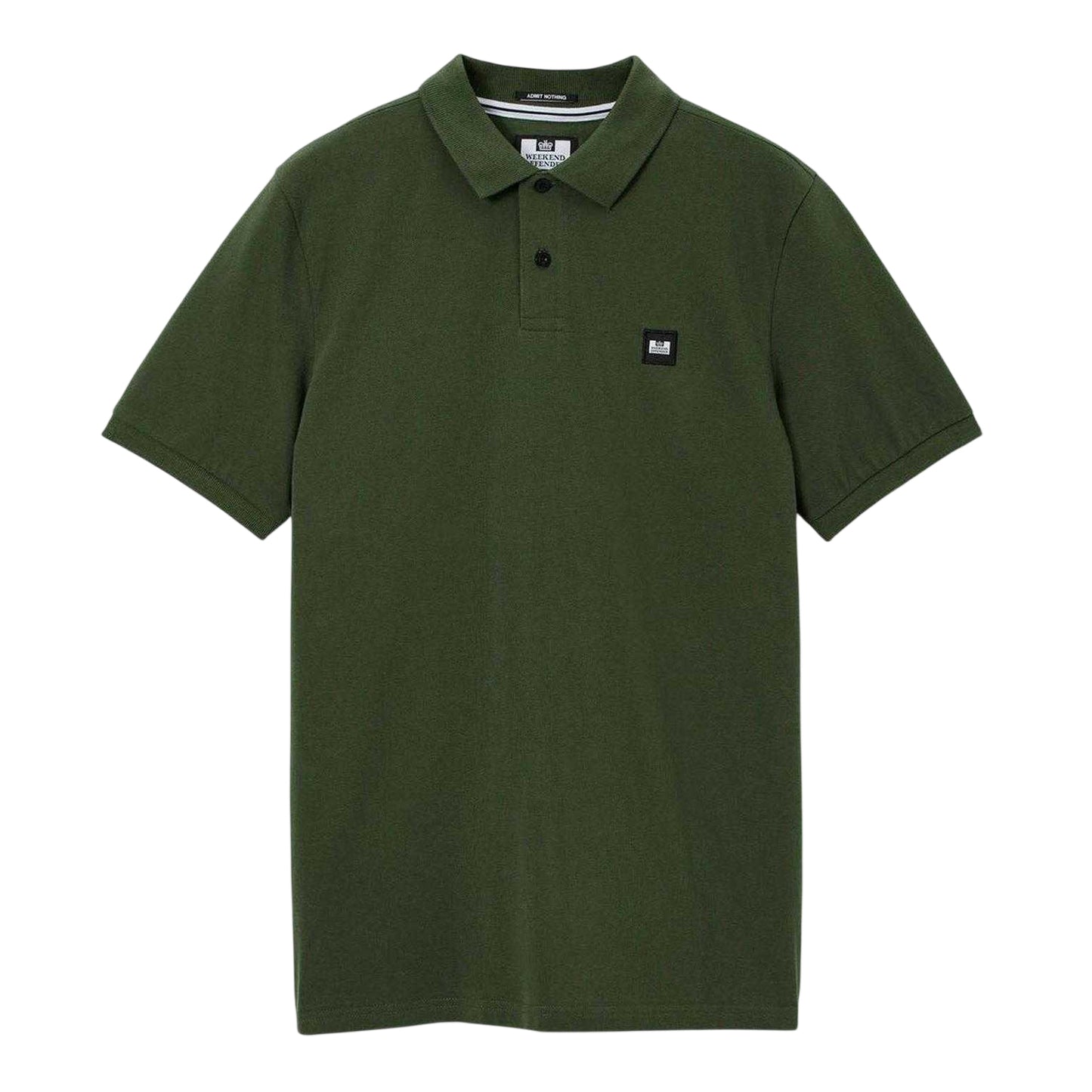 Green - Front - Weekend Offender Mens Caneiros Polo Shirt