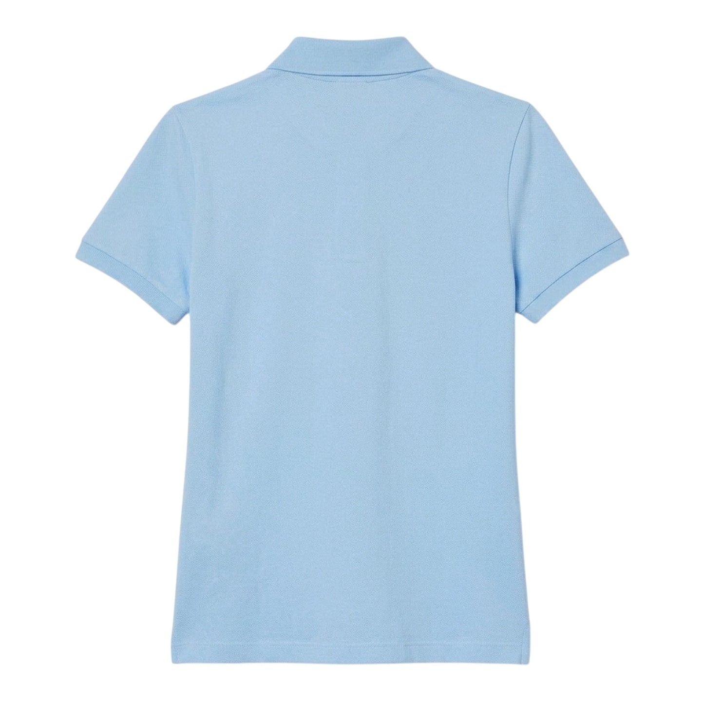 Blue - Back - Lacoste Womens-Ladies Petite Polo Shirt
