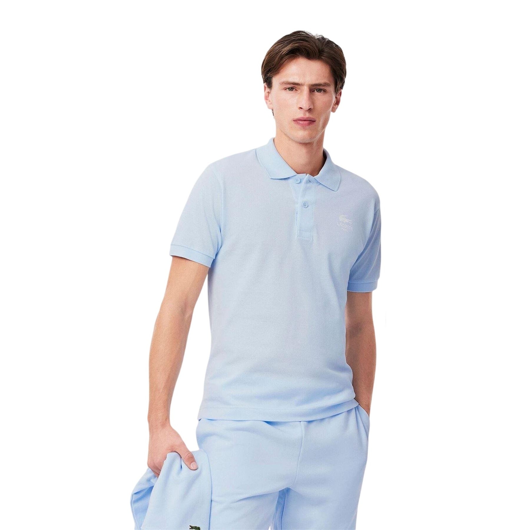 Blue - Lifestyle - Lacoste Mens L.12.12 Signature Polo Shirt
