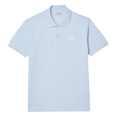 Blue - Front - Lacoste Mens L.12.12 Signature Polo Shirt
