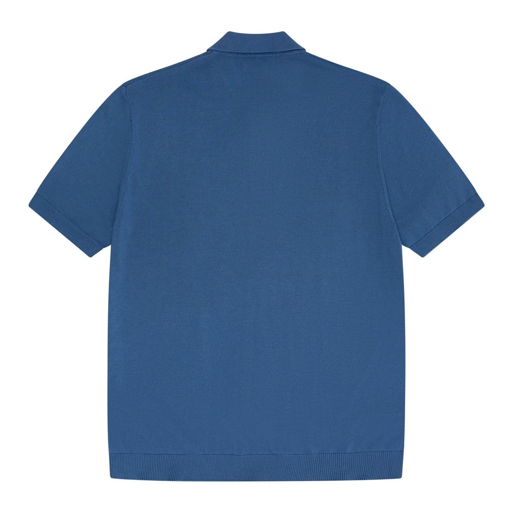 Teal - Back - Nautica Mens Olas Polo Shirt