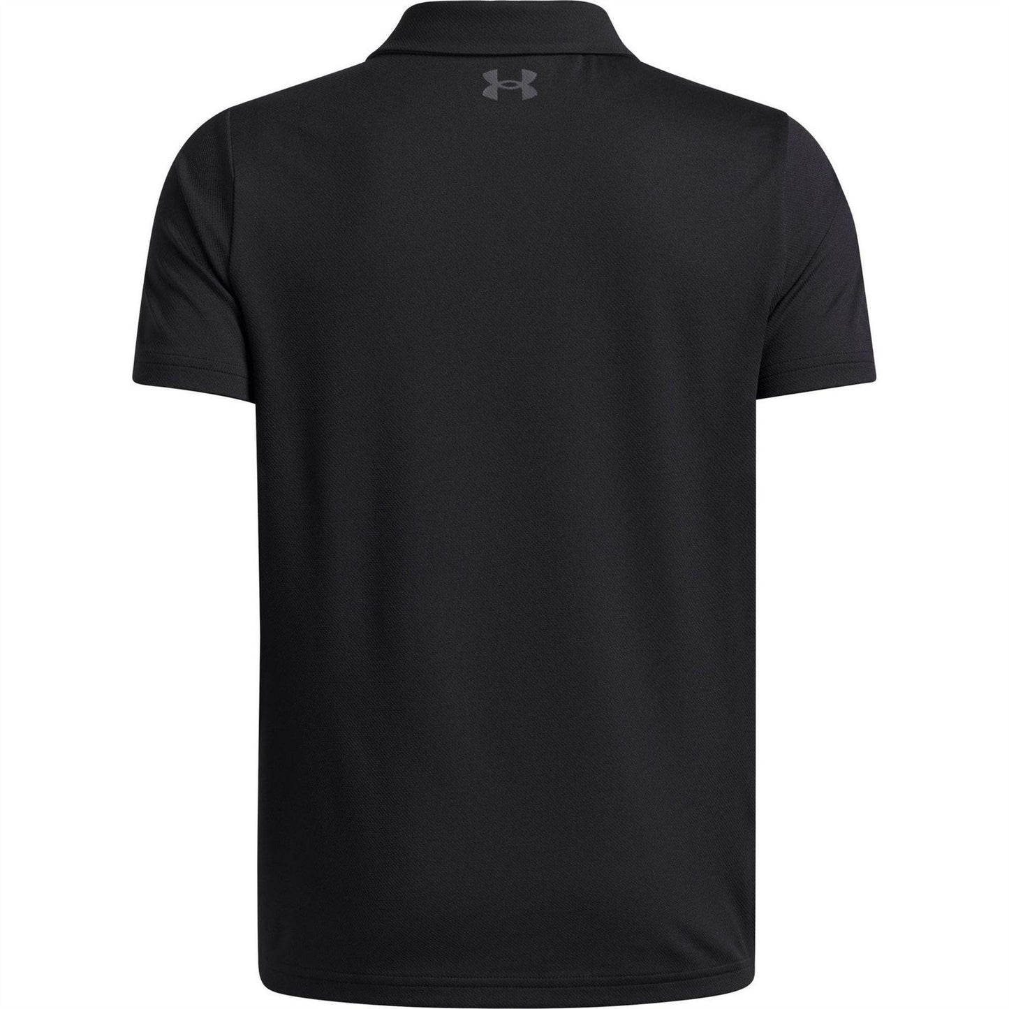 Black - Back - Under Armour Boys Matchplay Polo Shirt