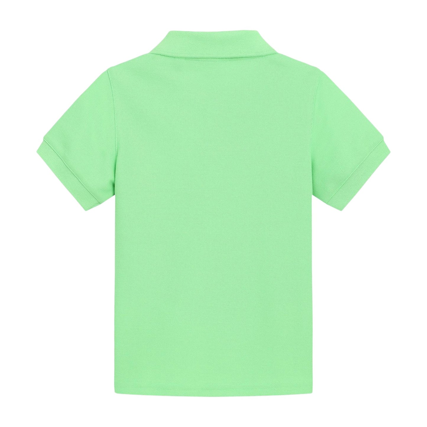 Bright Green - Back - Slazenger Baby Plain Polo Shirt