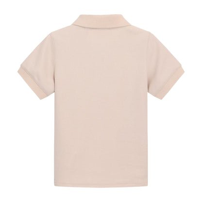 Oat - Back - Slazenger Baby Plain Polo Shirt