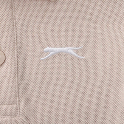 Oat - Side - Slazenger Baby Plain Polo Shirt